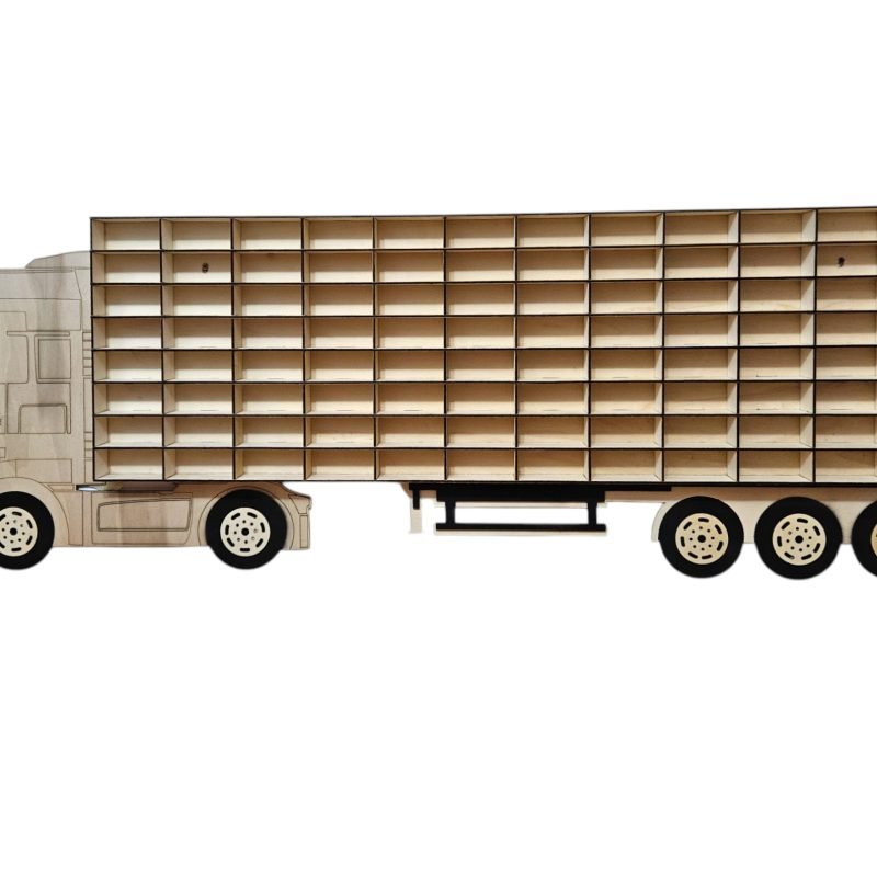 TIR stil European pentru 96 de mașinuțe